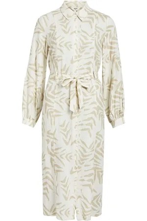 Object Object Objemira Tilda L/s Dress Jurken Dames - Kleedje - Rok - Jurk - - Maat 34