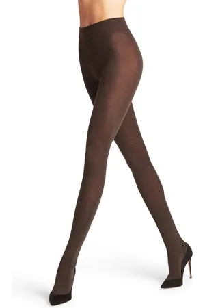 Falke Softmerino warme ademende merinowol katoen maillot dames bruin - Maat 48-50