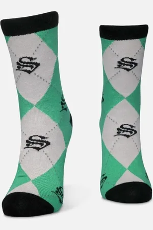 Difuzed Harry Potter - Slytherin Sokken Kinderen - Set van 2 paar - /Groen