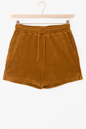 Sissy-Boy Goudbruine terry shorts