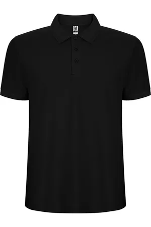 ROLY Zwarte heren unisex Polo korte mouwen Pegaso merk maat 3XL