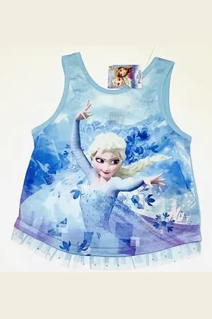 Disney Frozen Top - met tule - - maat 98/104 (4 jaar)