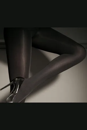 Aristoc Panty - Maillot - Ultimate - Luxury - 38% - Katoen - Glans - Opaque - Dikke Panty - 120 Den. - M/L - Bitter Chocolate