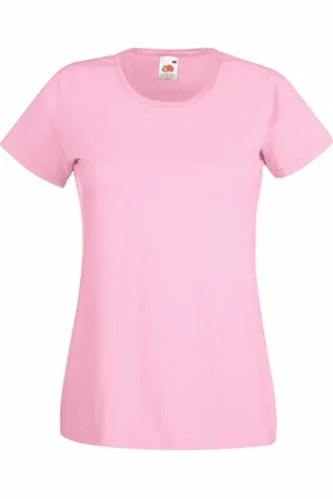 Fruit Of The Loom Dames/vrouwen Lady-Fit Valueweight Short Sleeve T-Shirt (Pak van 5)