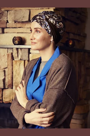CHRISTINE Shakti Turban - Printed - Bamboo - - Chemo Mutsje / Sjaaltje