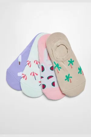 Urban classics Recycled Yarn Invisible Summer 4-Pack Enkelsokken - 43/46