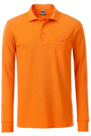 James & Nicholson James and Nicholson Heren Werkkleding Lange Mouwen Zak Polo
