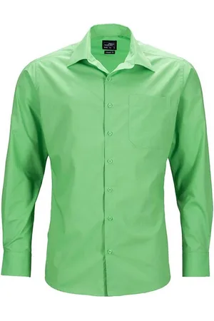 James & Nicholson James and Nicholson Heren Longsleeve Zakelijk Shirt