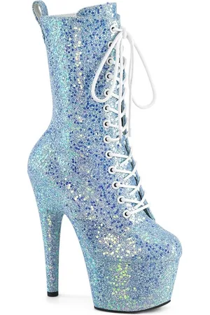 Pleaser ADORE-1040-IG Plateau Laarzen, Paaldans schoenen - US 7 - 37 Shoes
