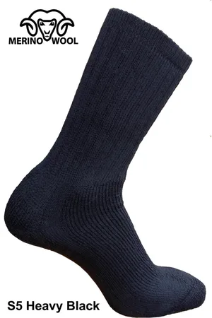 EUREKA Zachte merino wollen thermosokken S5 - unisex - - maat 39-42