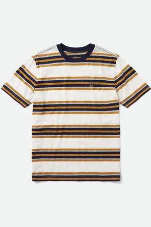 Brixton HILT SHIELD S/S KNIT Heren T-shirt - Maat S