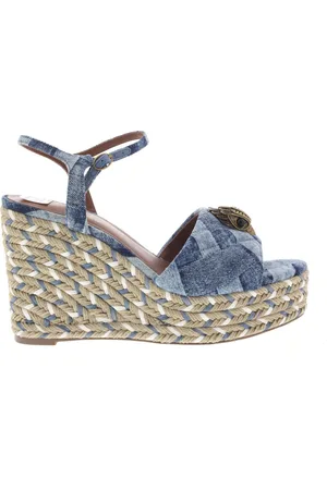 Kurt Geiger Dames Pumps Kensington Espadrille Denim - Maat 40