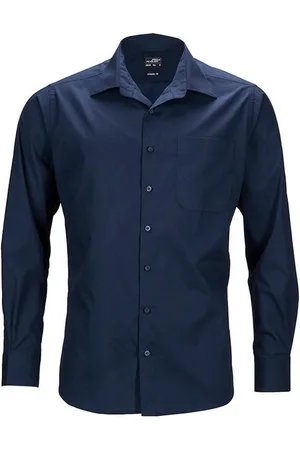 James & Nicholson James and Nicholson Heren Longsleeve Zakelijk Shirt