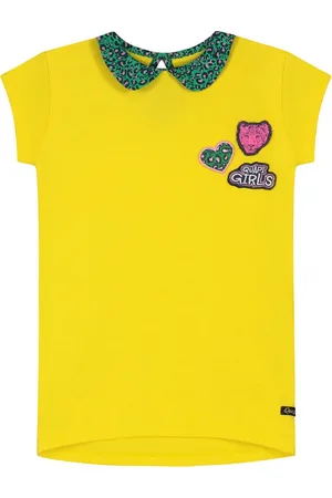 Quapi T-shirt Andie banana yellow - maat 92