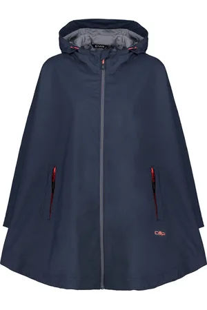 CMP Fix Hood 32x5846 Poncho Blauw S Vrouw