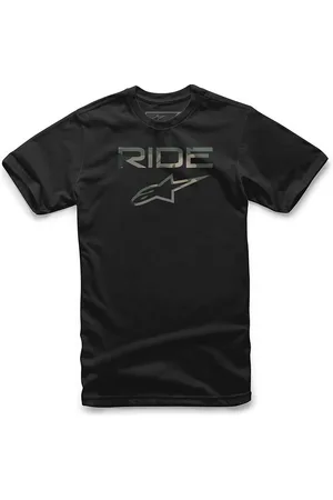 Alpinestars Ride 2.0 Camo T-shirt Met Korte Mouwen Zwart S Man