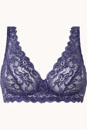 Hanro Moments bralette van kant - Maat 70B