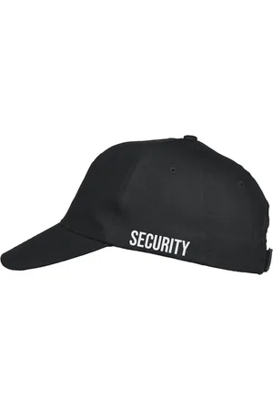 CLIQUE Security / Beveiliging kleding: Cap / Pet met bedrukking SECURITY - VOOR PROFESSIONALS