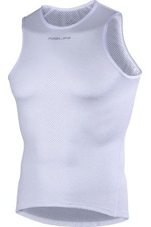 Nalini Heren Ondershirt mouwloos - zweethemd - AIS KERMESSE TANK White - XXL