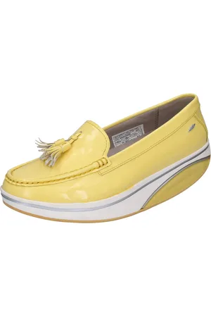 Mbt Schoenen ituri yellow patent maat 37