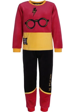 Harry Potter Driekleurige, warme velours pyjama 07 6 jaar 110 cm