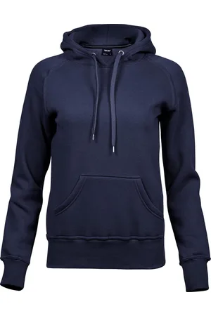 TeeJays Dames/dames Raglan Hooded Sweatshirt
