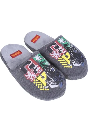 Harry Potter Donkergrijze, warme pantoffels, pantoffels met de logo