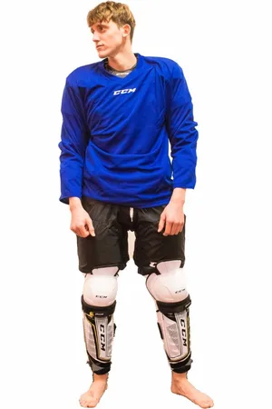 CCM 5000 - IJshockey - Trainingsshirt - Lange mouw - Volwassenen - Blauw - M
