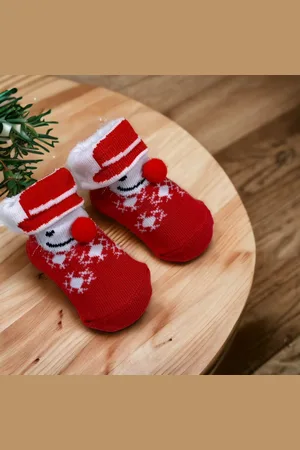 Merkloos Soft Touch Sokjes Unisex 0-6 Maanden In Organza Gift Bag / Geschenkverpakking B988