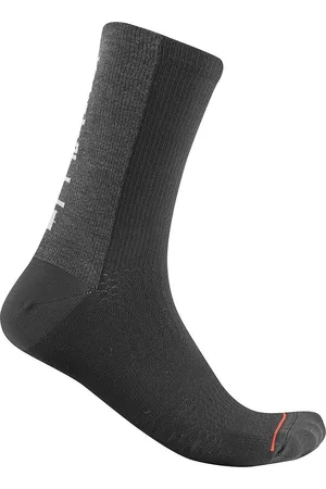 Castelli Fietssokken winter Unisex - Bandito Wool 18 Sock Black - S/M