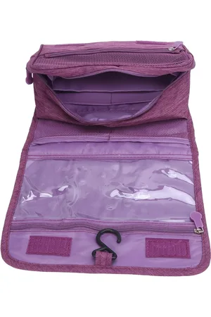 Merkloos Opbergtas voor op reis - Travel Organizer Enkellaags - toilettas - Make-up-make up tas met trekkoord - fluwelen doek-Cosmetische opbergtas-Reiszak