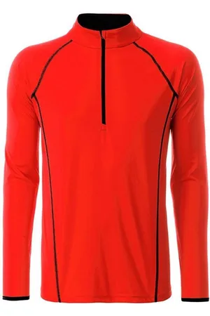 James & Nicholson James and Nicholson Heren Sport Top met lange mouwen
