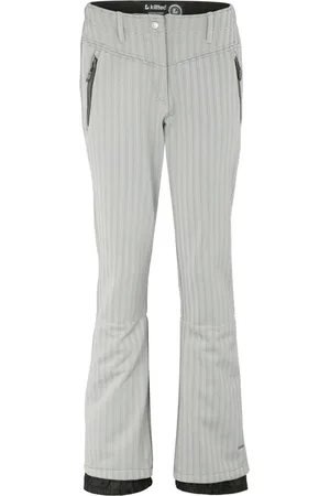 Killtec Jilia softshell - wintersport broek - dames - wit - maat 40