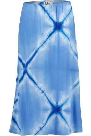 Blue Seven Dames rok - rok halflang - 182056 - batik print - maat 42