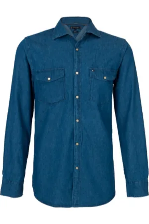 Tommy Hilfiger Shirt heren | | geborduurd logo | S