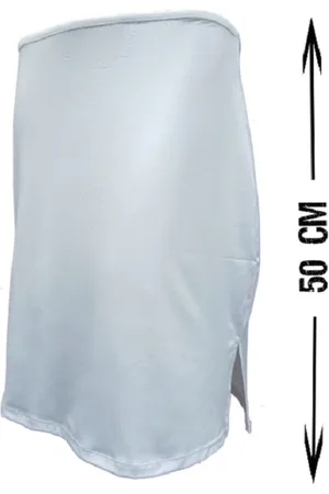 J&C JackyCeline Dames onderrok 50 cm 5568 | MAAT XL | wit