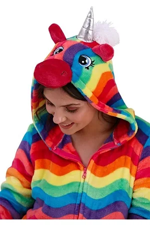 Loungeable Onesie, Jumpsuit Unicorn " " multicolor design hooded super soft