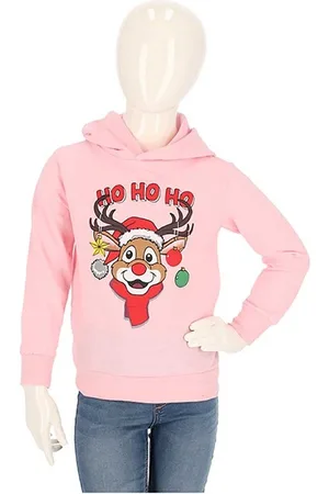Apollo Kids - Kerst - Hoodie - - Maat 92/98