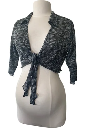 Attesa Two of Us Bolero Donna Grijs met Lange Mouwen MAAT L