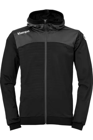 Kempa Emotion 2.0 Hooded Sportjas - Maat 128 - Unisex - /grijs