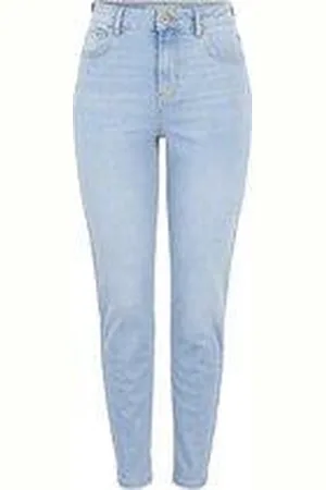 Pieces® PCLEAH MOM HW ANK LB160-BA/NOOS BC Dames Jeans - Maat XS