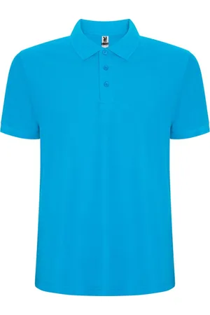 ROLY Turquoise heren unisex Polo korte mouwen Pegaso merk maat 3XL