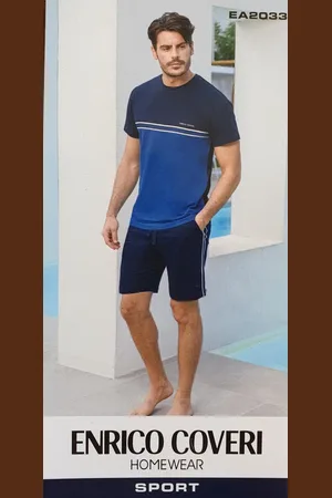 Sergio Tacchini Enrico Coveri sport set van katoen, keur huispak, L/50