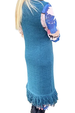 Merkloos Mouwloze Cardigan, one size