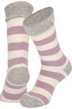 Apollo Wollen Huissokken Fashion - Stripes - - Maat 39/42