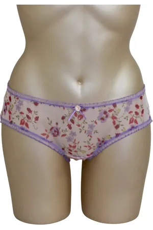 Freya Yasmin - Slip - met mooie pastelkleuren en lila afwerking - maat XL / 42