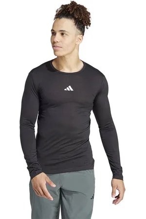 adidas Wo T-shirt Met Lange Mouwen Zwart S Man