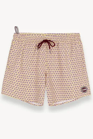 Colmar Patterned Swimshort Brownie Lines