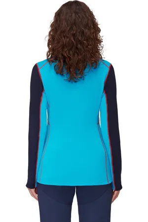 Mammut Aenergy Half Zip Ronde Hals Sweater Roze XL Vrouw
