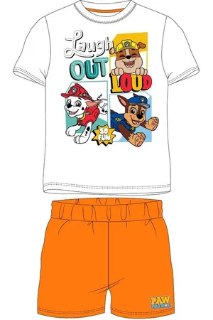 Nickelodeon Paw Patrol Shortama/pyjama /Oranje Maat 128